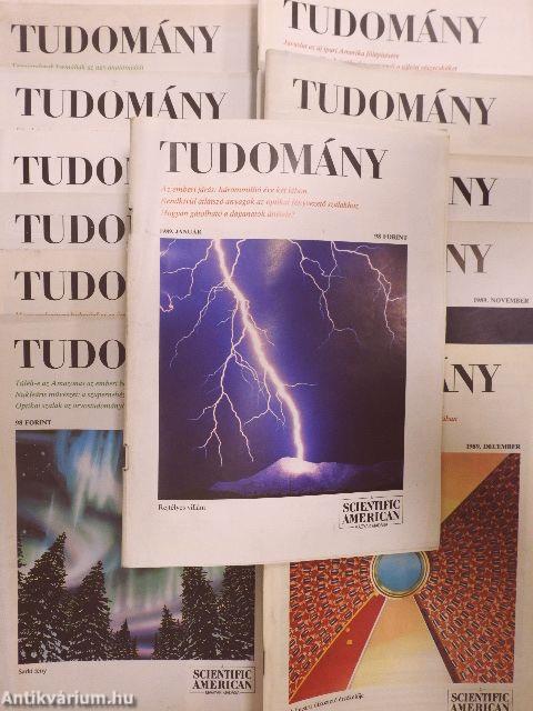 Tudomány 1989. január-december