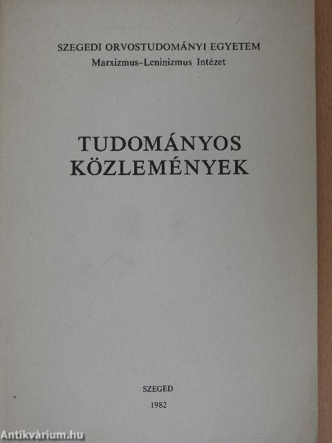 Tudományos közlemények