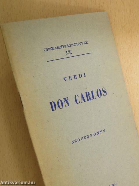 Verdi: Don Carlos