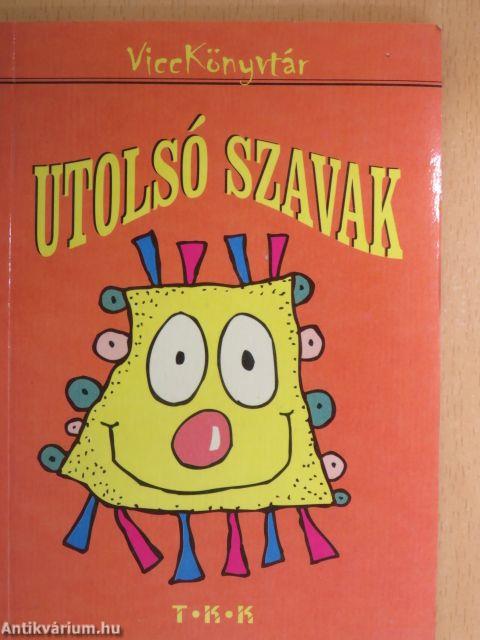 Utolsó szavak