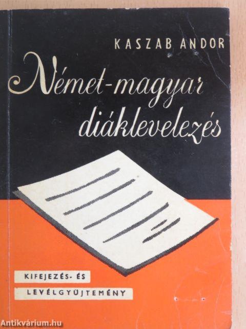 Német-magyar diáklevelezés