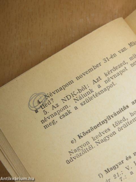 Német-magyar diáklevelezés