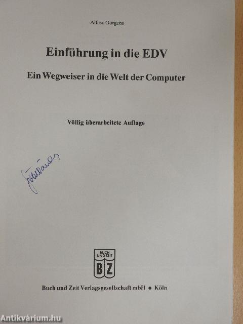 Einführung in die EDV