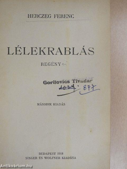 Lélekrablás/Magdaléna két élete/A fogyó hold