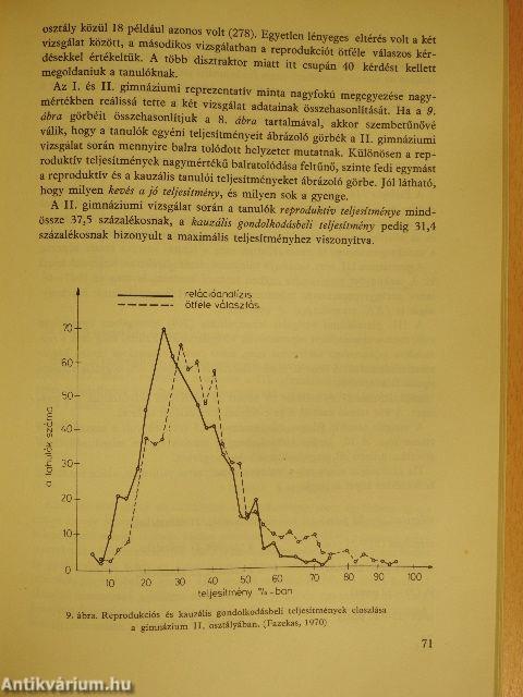 A biológiatanítás tudományos vizsgálata