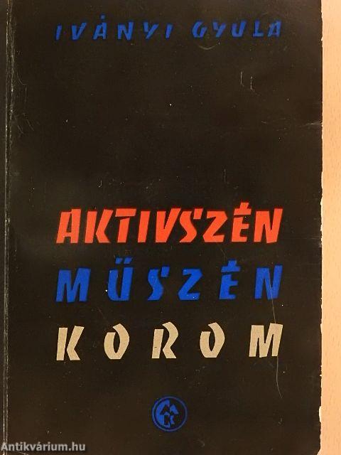 Aktívszén, műszén, korom