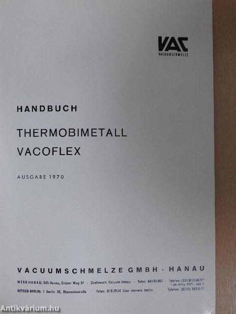 Handbuch Thermobimetall Vacoflex