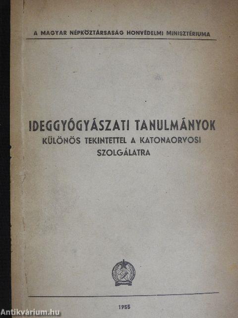 Ideggyógyászati tanulmányok