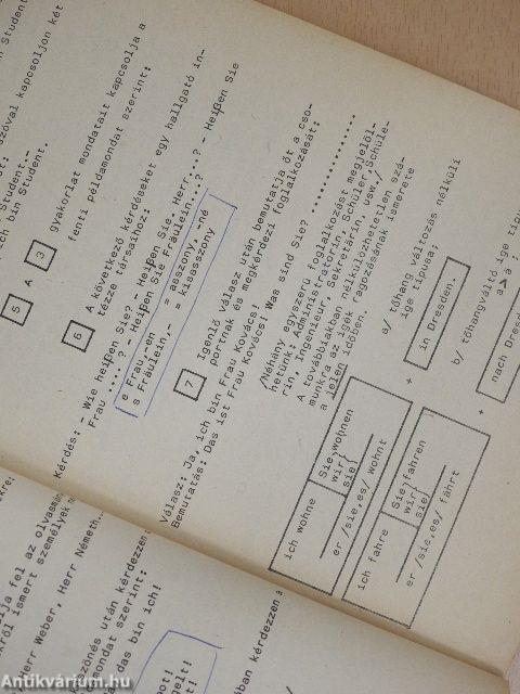 Kezdő német nyelvkönyv a TIT-nyelviskolások számára