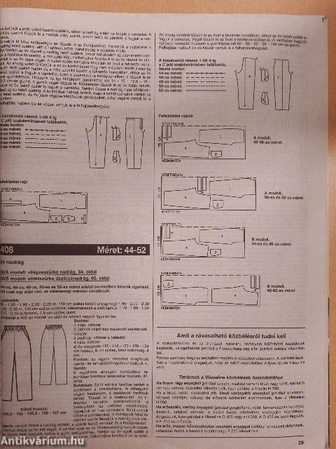 Burda Moletteknek 1995/3.