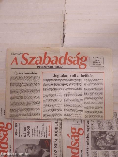 A Szabadság 1999. január-december