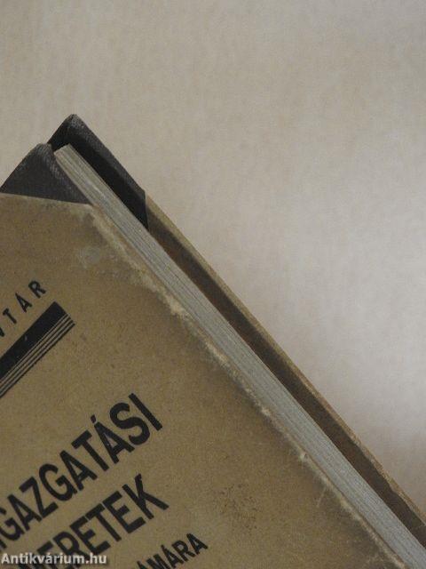 Amit a képesített iparosnak tudni kell közigazgatási ismeretek köréből