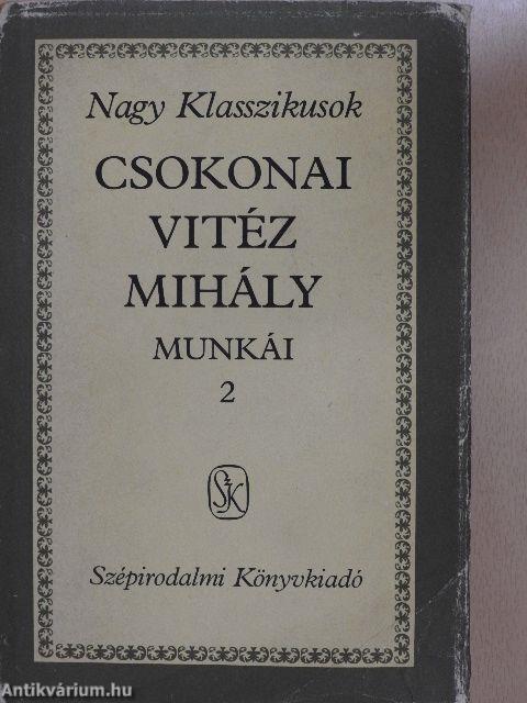 Csokonai Vitéz Mihály munkái 2.