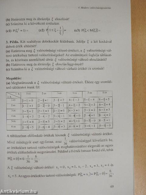 Gazdaságmatematikai feladatgyűjtemény II.