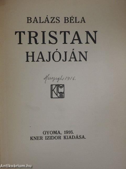 Tristan hajóján