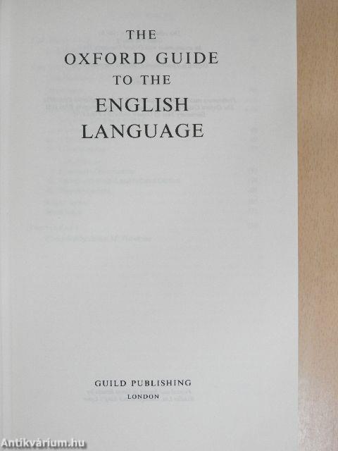 The Oxford Guide to the English Language