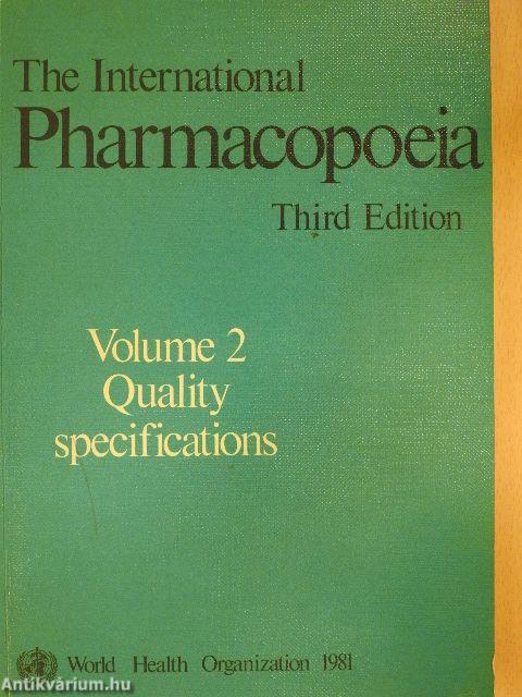 The International Pharmacopoeia 2.