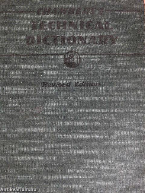 Chambers's Technical Dictionary