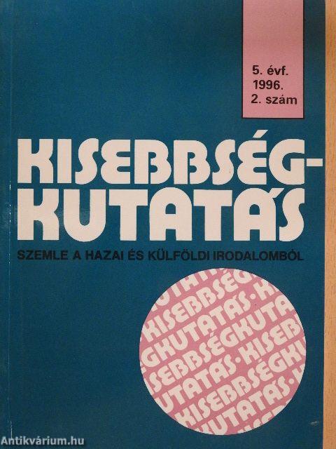 Kisebbségkutatás 1996/2.