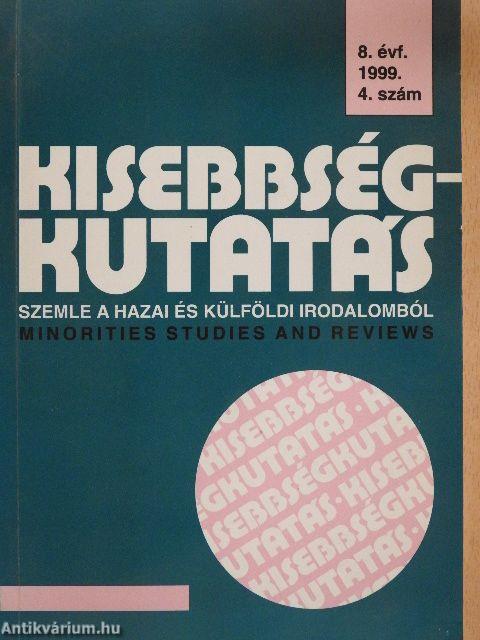 Kisebbségkutatás 1999/4.