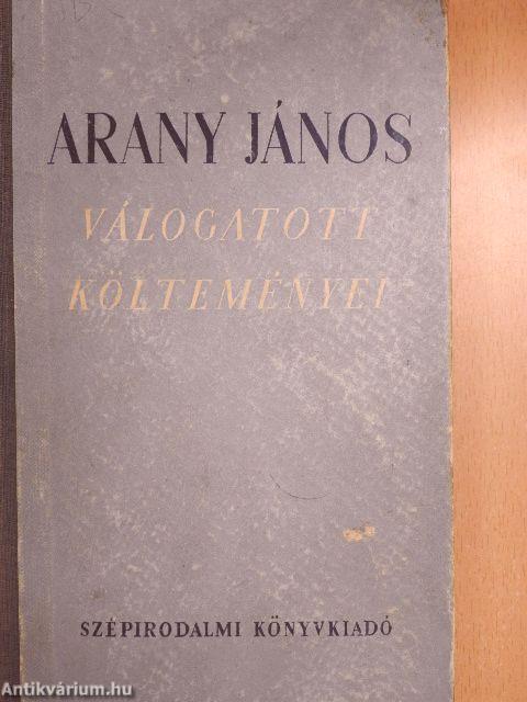 Arany János válogatott költeményei