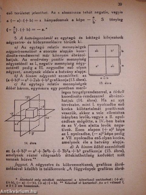 Algebra és geométria 