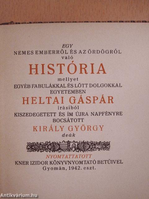 Egy nemes emberről és az ördögről való história