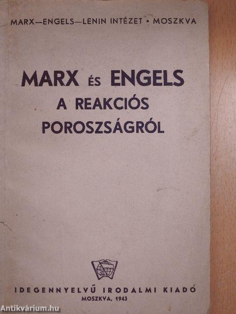 Marx és Engels a reakciós poroszságról