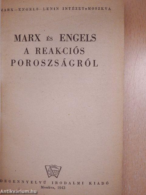 Marx és Engels a reakciós poroszságról