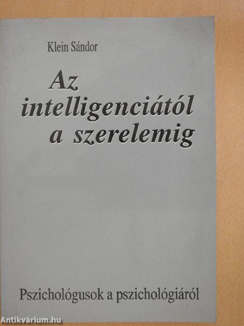 Az intelligenciától a szerelemig