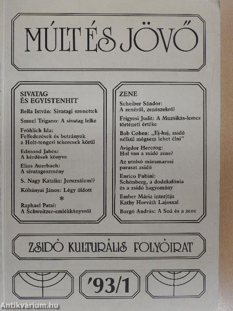 Múlt és Jövő 1993/1.