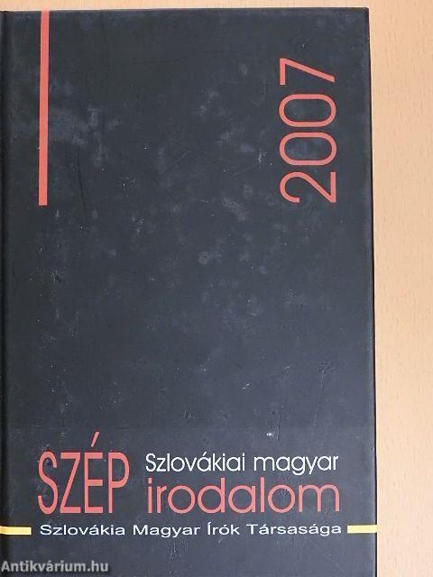 Szlovákiai magyar szép irodalom 2007