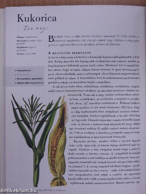 Ötven növény, amely megváltoztatta a történelmet