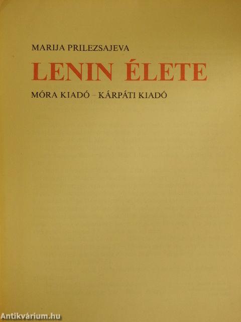 Lenin élete