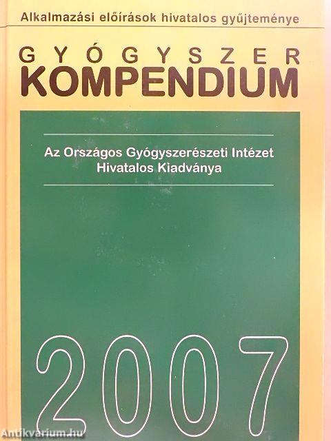 Gyógyszer kompendium 2007 - CD-vel