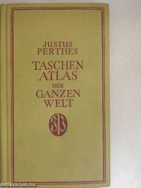 Justus Perthes Taschenatlas der ganzen Welt