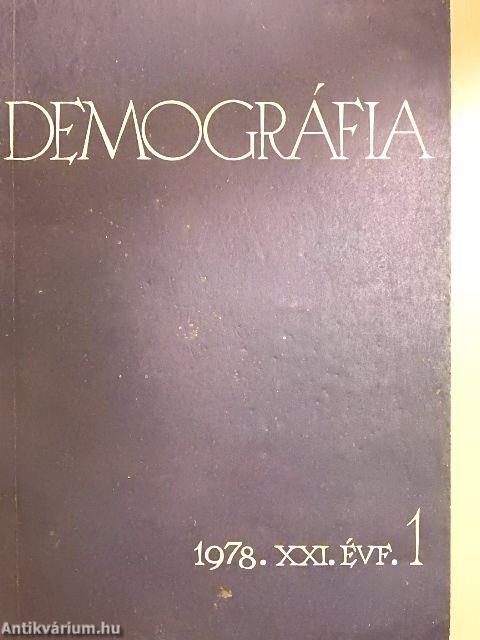 Demográfia 1978/1.