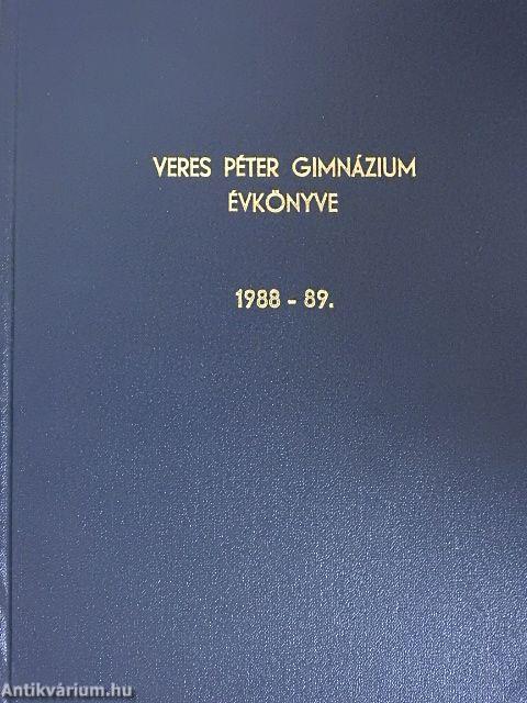 Veres Péter Gimnázium Évkönyve 1988-89.