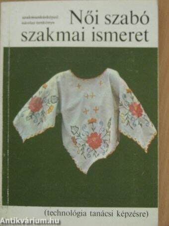 Női szabó szakmai ismeret