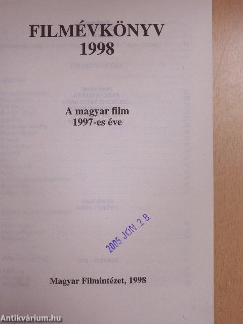 Filmévkönyv 1998