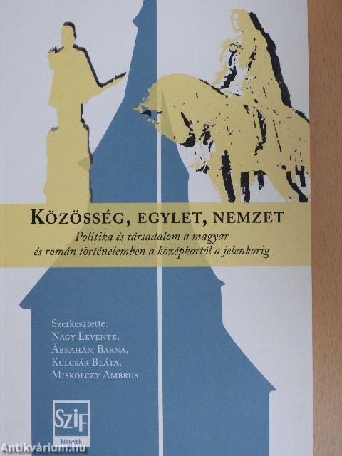 Közösség, egylet, nemzet