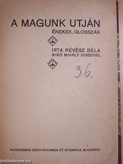 A magunk utján