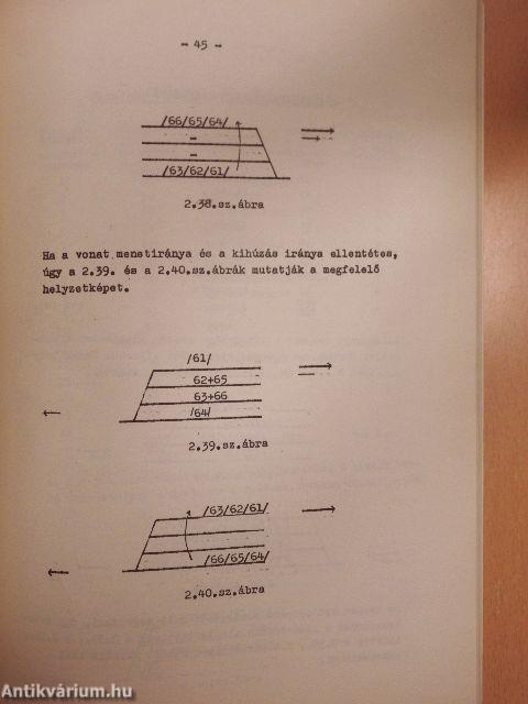 A kibernetikai módszerek felhasználásával készülő vonatközlekedési tervek alkalmazásának lehetőségei II.