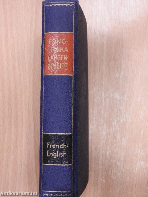 Dictionnaire de Poche - Francais-Anglais