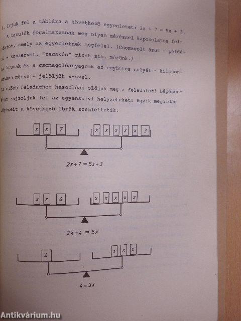 A matematikaoktatás tartalmának és módszerének korszerüsitése IV.