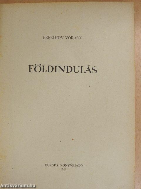 Földindulás