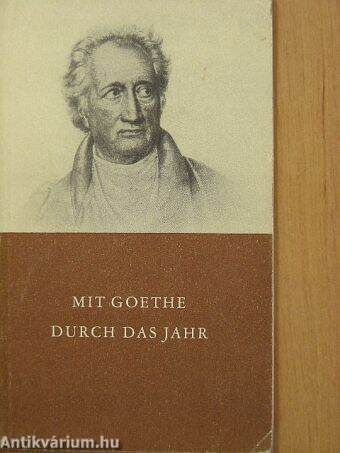 Mit Goethe durch das Jahr