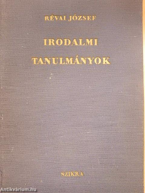 Irodalmi tanulmányok