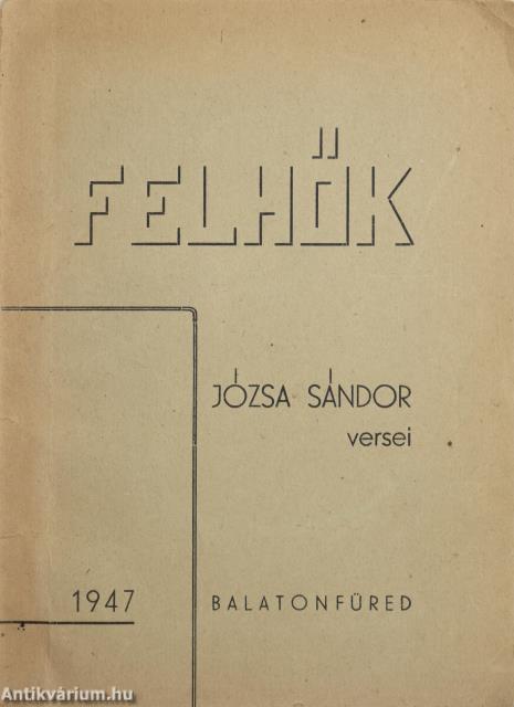 Felhők (dedikált példány)