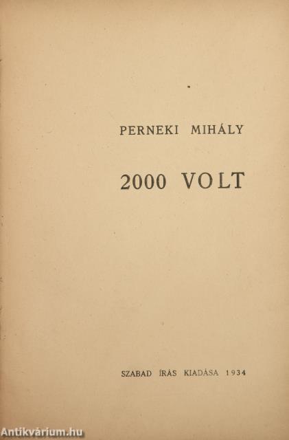 2000 volt
